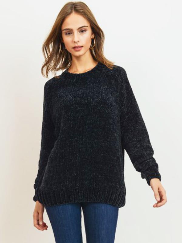 Chenille Confetti Sweatshirt – Poshture Boutique