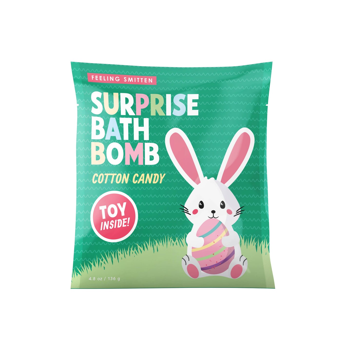 Cotton Candy Surprise Bath Bomb