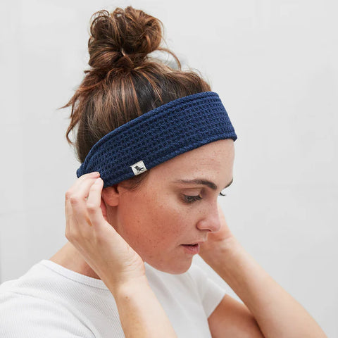 Makeup Headband - Nautical Navy