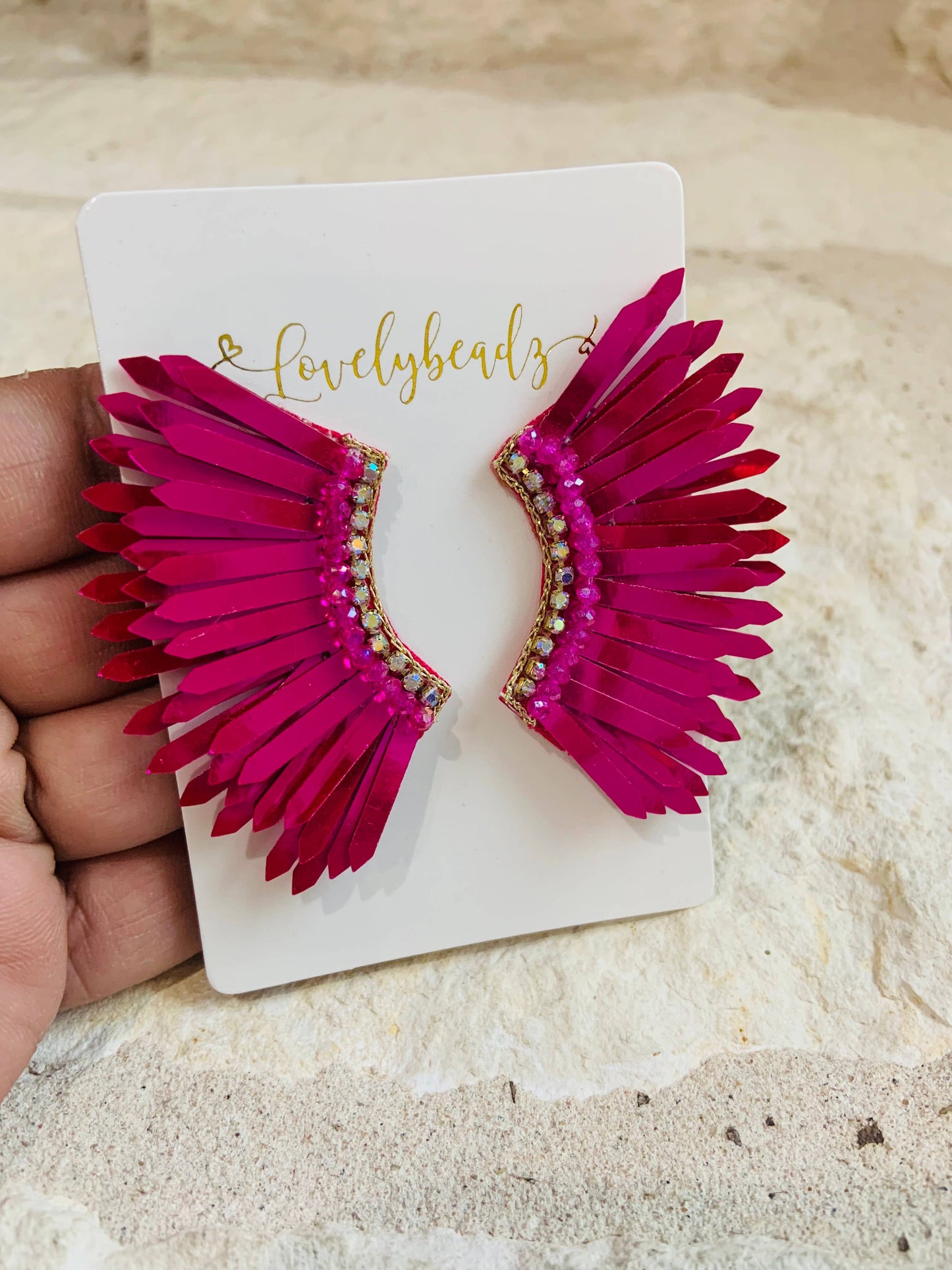 Fancy Feather Earrings