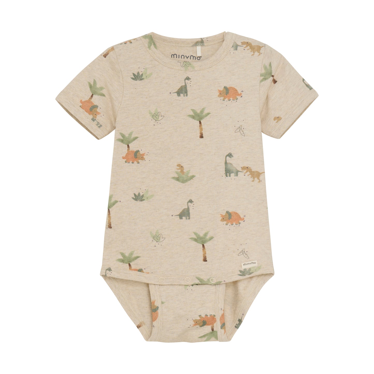 Boys Short Sleeve Dino Bodysuit