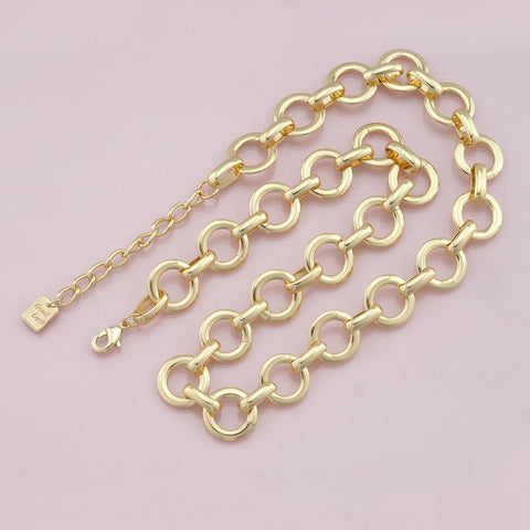 18k Gold Filled Round Chain