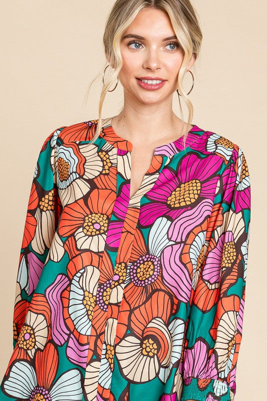 Wild Flower Blouse