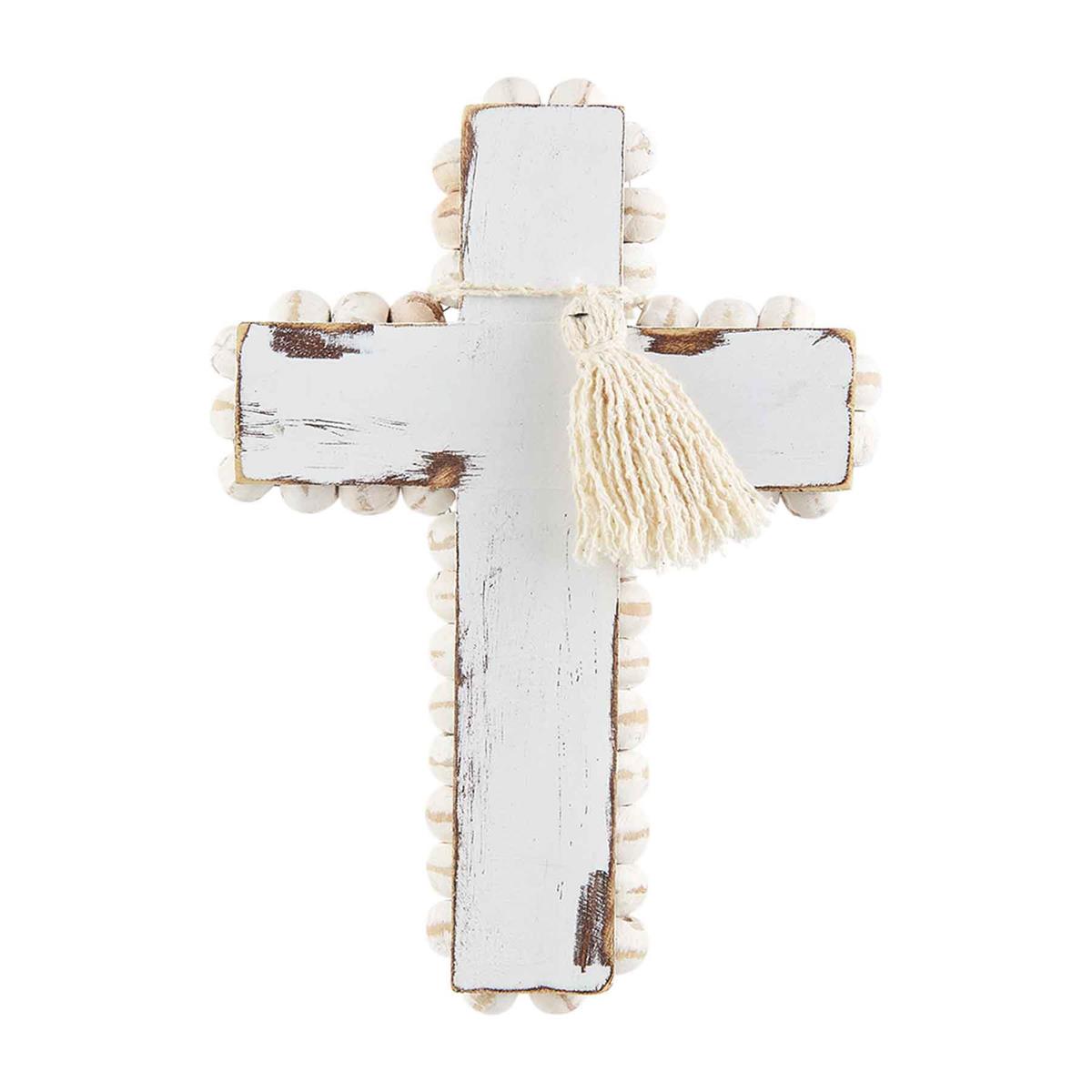 Bead Wood Cross