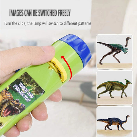 Dinosaur Torch Projector Light Toy