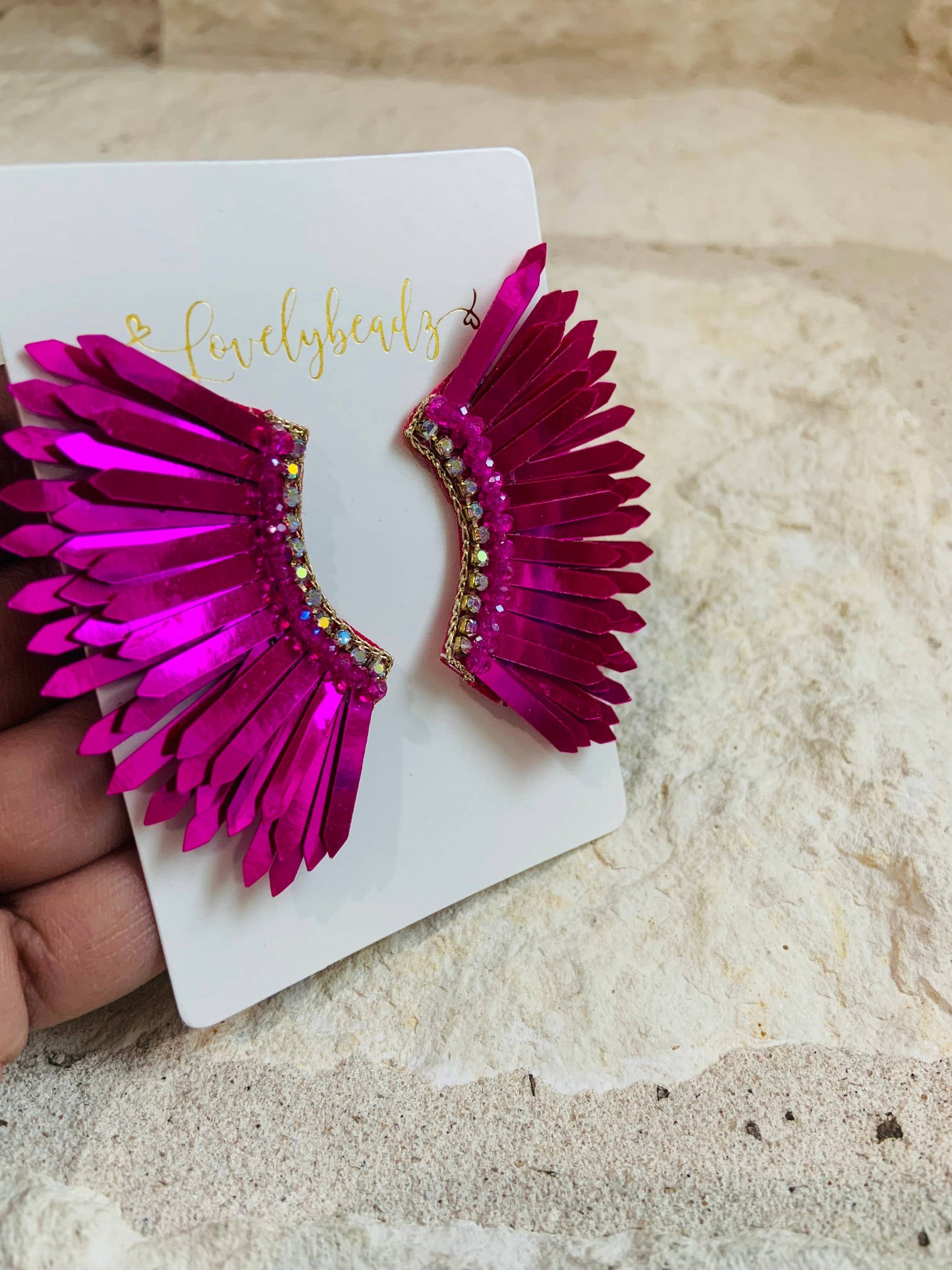 Fancy Feather Earrings