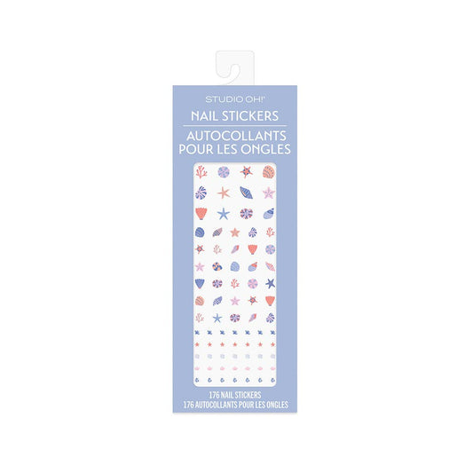 Seashell Bonanza Nail Stickers