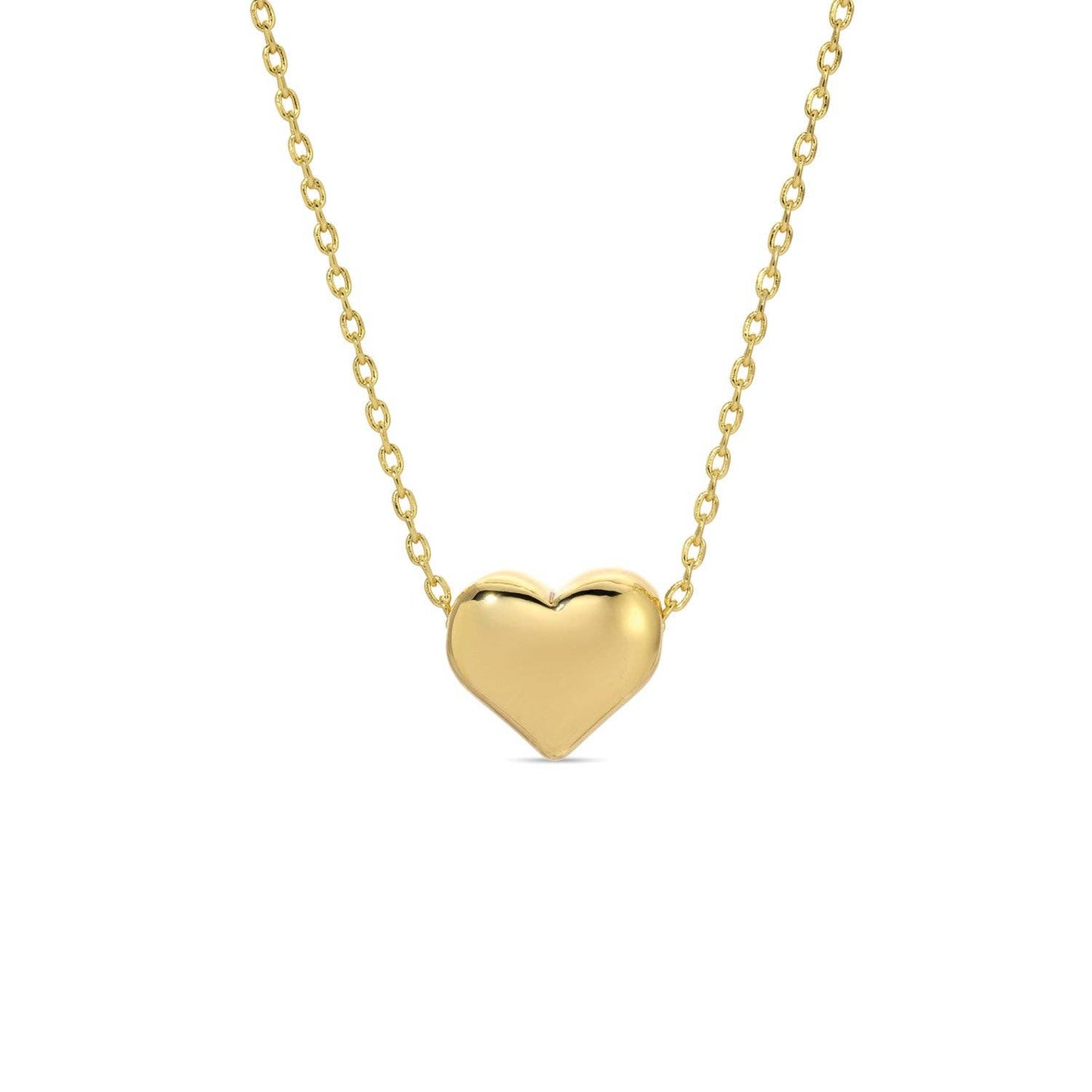 Small Simple Heart Necklace