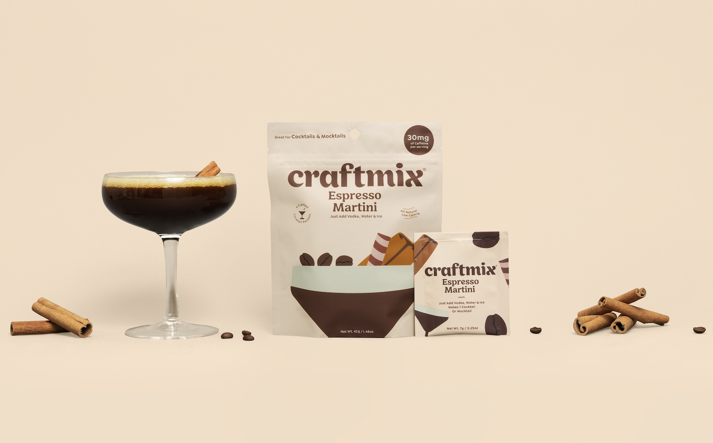 Espresso Martini 6 Pack Cocktail Mixer