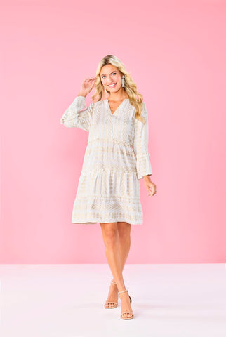 Selden Jacquard Dress