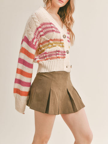 Ruby Striped Cardigan