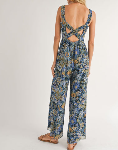 Cruising Square Neck Jumpsuit