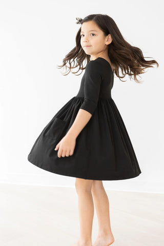 Girls Pocket Twirl Dress