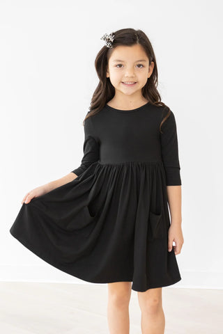 Girls Pocket Twirl Dress