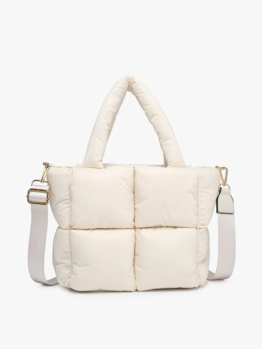 Brittany Puffer Tote/Satchel