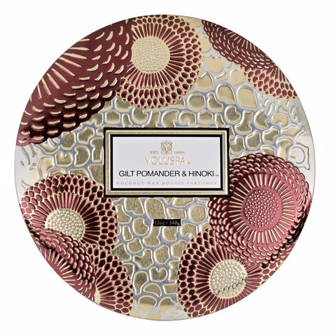 Gilt Pomander & Hinoki