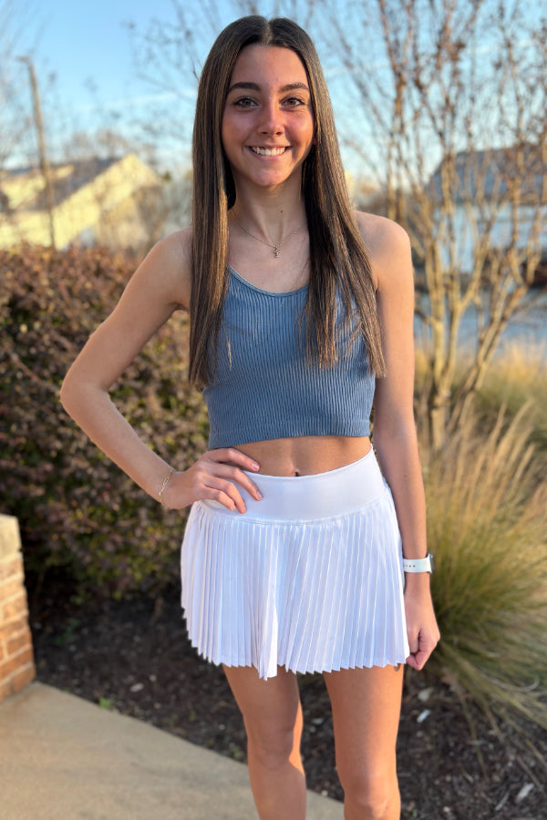 Junior Pleated Skort