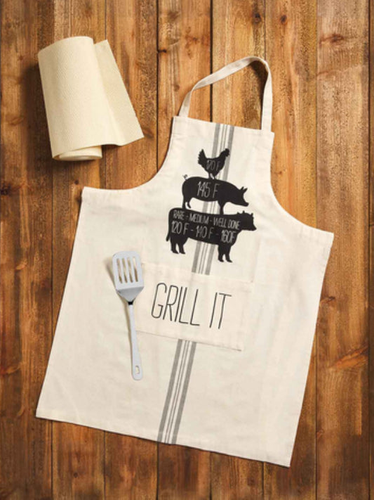 Grill It Apron & Spatula Set