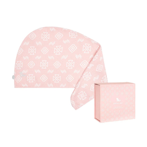 Quick Dry Hair Towel Hair Wrap - Diamond Pink