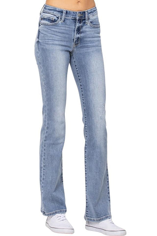 Mid Rise Bootcut Jeans