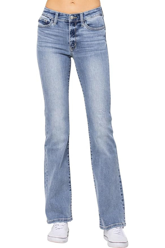 Mid Rise Bootcut Jeans