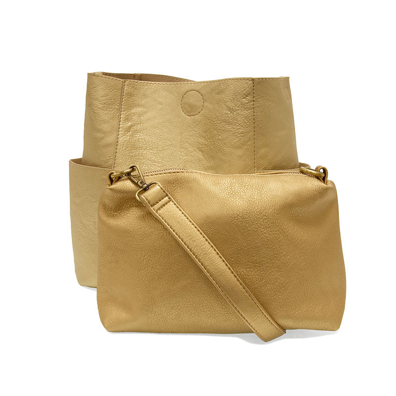 Kayleigh Side Pocket Bucket Bag