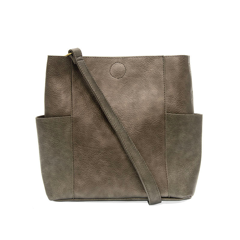 Kayleigh Side Pocket Bucket Bag