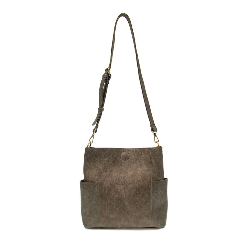 Kayleigh Side Pocket Bucket Bag