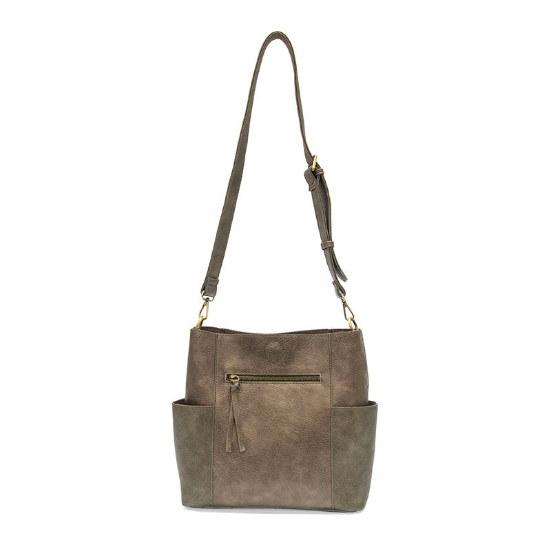 Kayleigh Side Pocket Bucket Bag