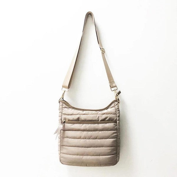 Lightweight Nylon Puffer Crossbody