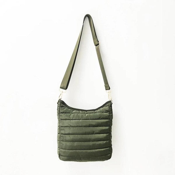 Lightweight Nylon Puffer Crossbody