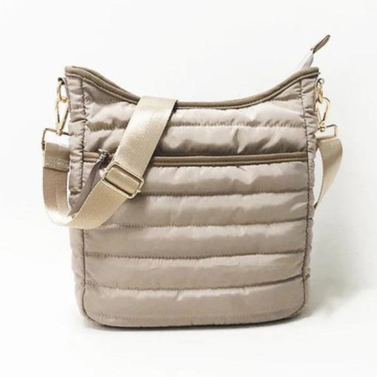 Lightweight Nylon Puffer Crossbody