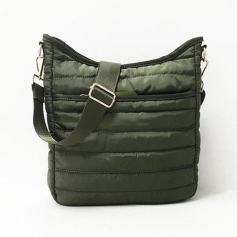 Lightweight Nylon Puffer Crossbody