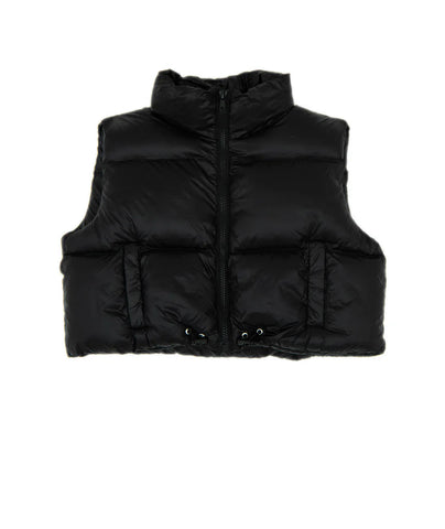 Girls Puffer Vest Black