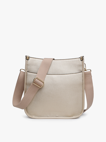 Gold Posie Crossbody Purse