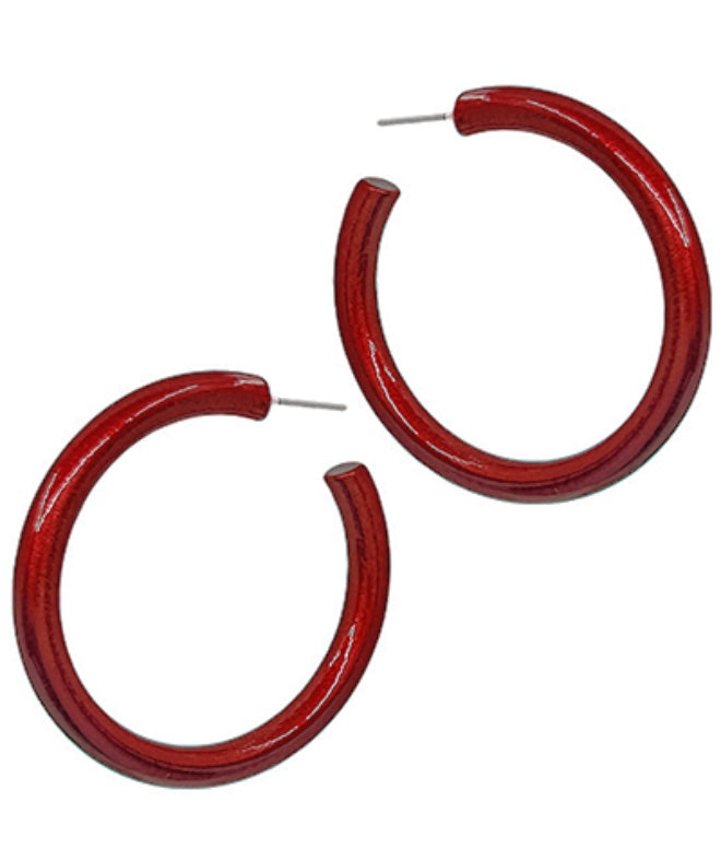 Metallic Coated Hoops