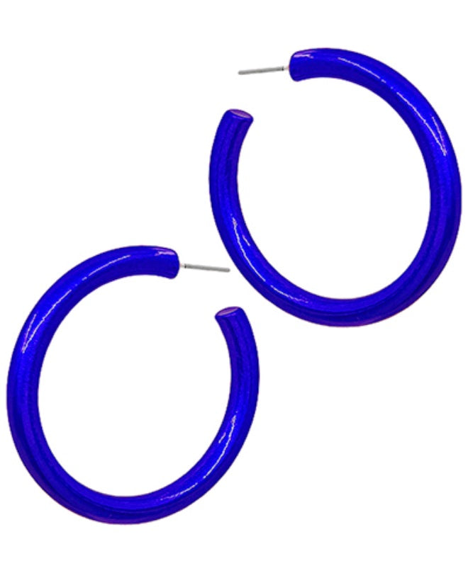 Metallic Coated Hoops