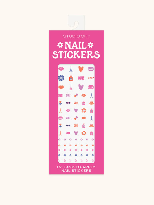 French Adventure Nail Stickers