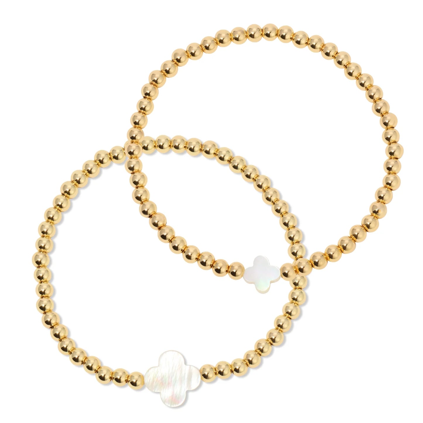 Quatrefoil Stretch Bracelets