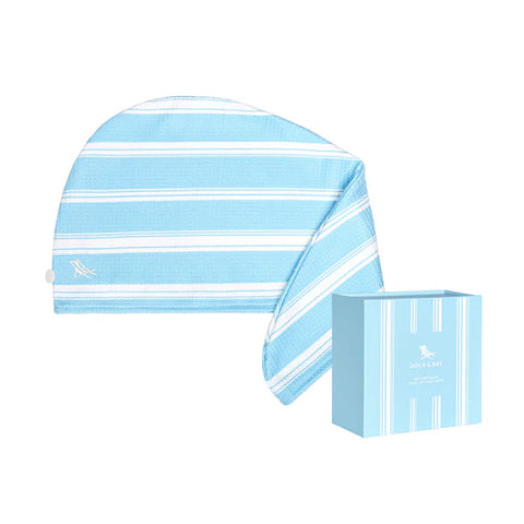 Quick Dry Hair Towel - Chamomile Blue