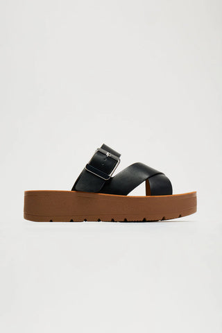 Black Platform Sandal