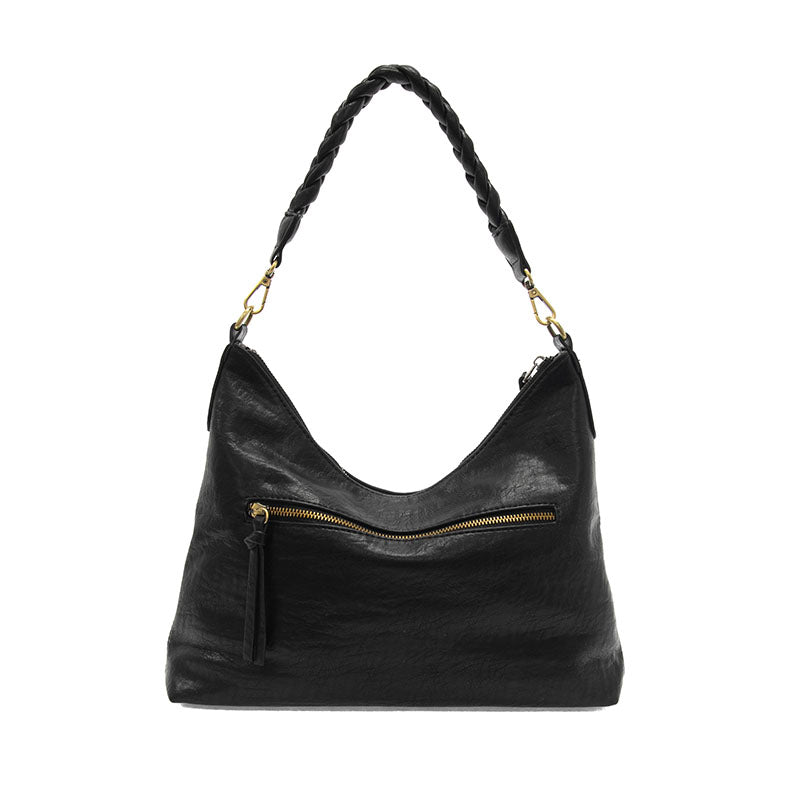 Selene Slouchy Hobo Bad with Braided Handle