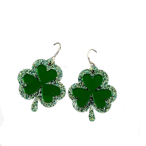 Double Shammies Acrylic Earrings