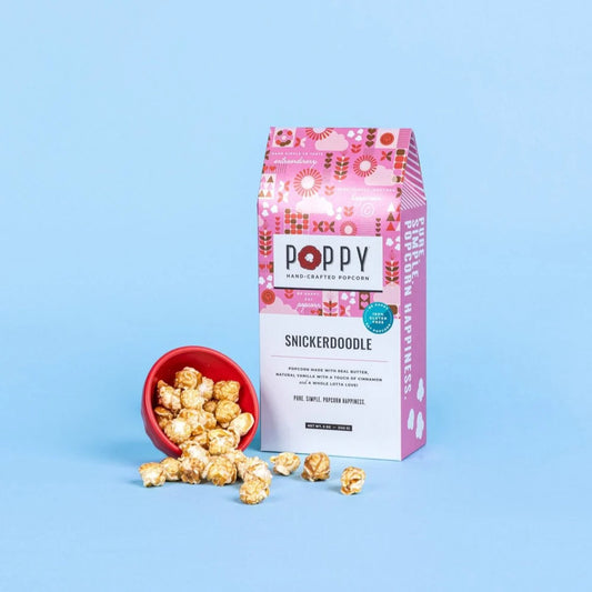 Poppy Popcorn Carton