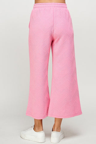 Textured Lounge Wear Pants