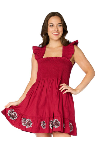 The Gamecock Smocked Sequin Dress