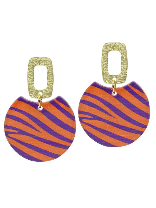 The Tiger Stripe Earring