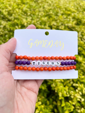 TIGERS Stacker Bracelets