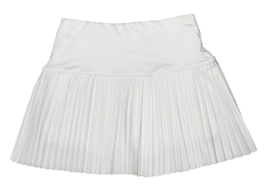 Tween Pleated Skort White