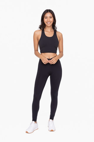 Venice Crossover Waist Leggings